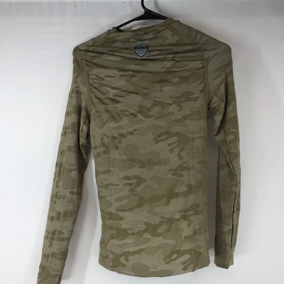 NIKE PRO - BOYS LARGE- GREEN CAMO OREGON DUCKS COMPRESSION SHIRT - 217677 - Picture 4 of 8